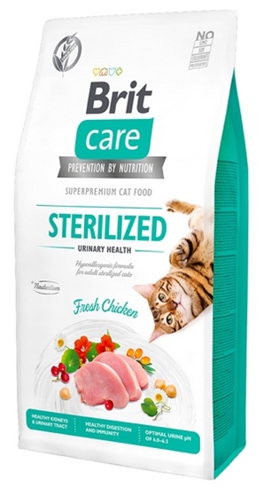 Picture of Brit Care Cat Grain-Free STERILIZED URINARY HEALTH